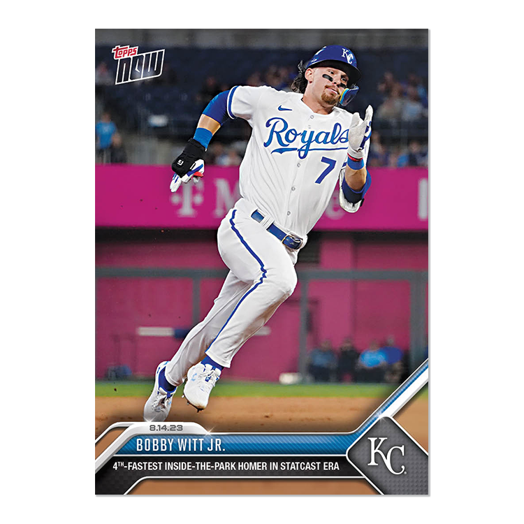 Bobby Witt Jr. - 2023 MLB Topps NOW® Card 708 - PR: 1076