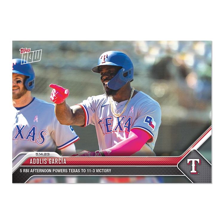 Adolis Garcia - 2023 MLB Topps NOW® Card 292 - PR: 239