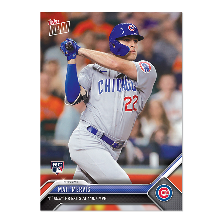 Matt Mervis - 2023 MLB Topps NOW® Card 300 - PR: 1290