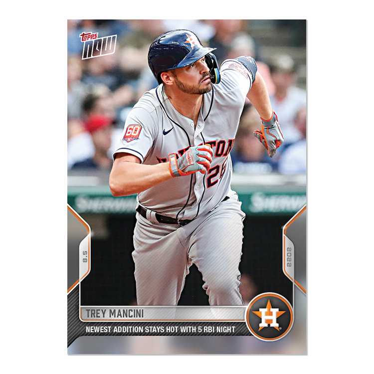 Trey Mancini - 2022 MLB Topps NOW® Card 660 - PR: 367