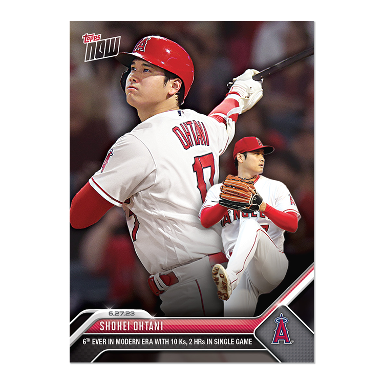 Shohei Ohtani - 2023 MLB Topps NOW® Card 505 - PR: 17031