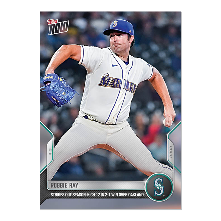Robbie Ray - 2022 MLB Topps NOW® Card 463 - PR: 275