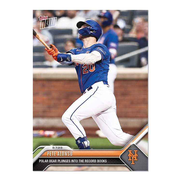 Pete Alonso - 2023 MLB Topps NOW® Card 669 - PR: 695