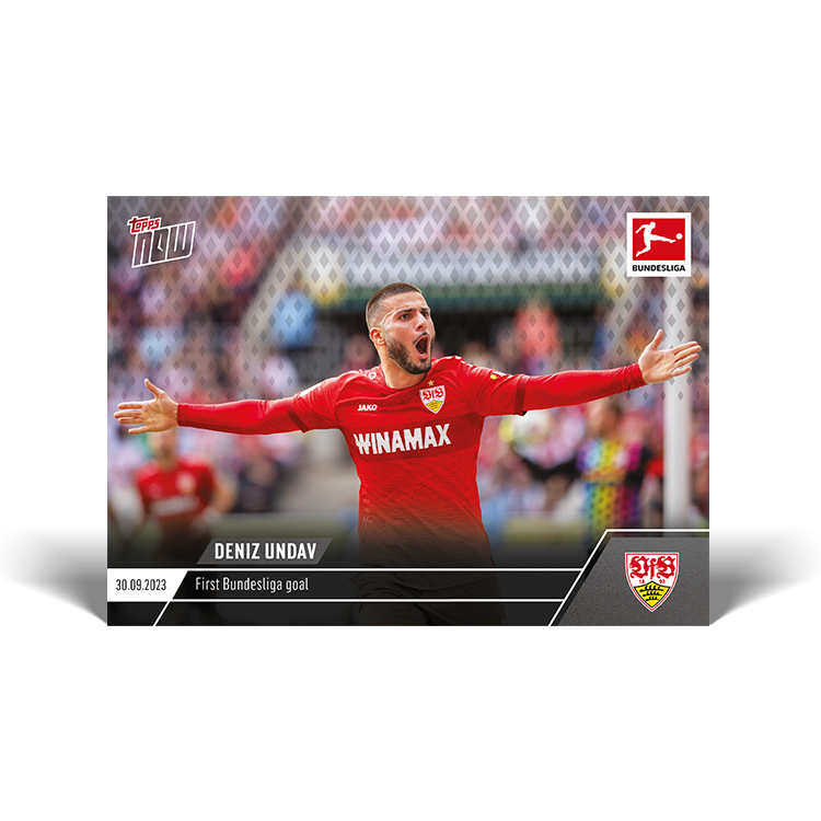 Deniz Undav - First Bundesliga goal - Bundesliga Topps NOW® Card #35 - PR: 270
