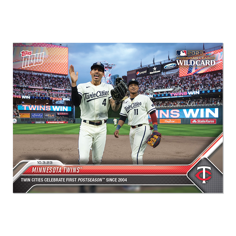 Minnesota Twins - 2023 MLB Topps NOW® Card 960 - PR: 816