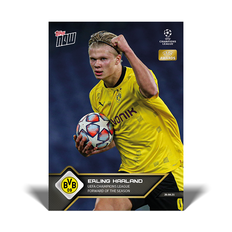 UEFA Champions League Forward of the Season - UCL Topps NOW® Card #10 - PR: 5908