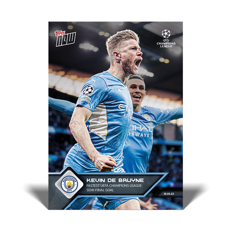 Fastest UEFA Champions League semi-final goal - UCL Topps NOW® Card #144 - PR: 732