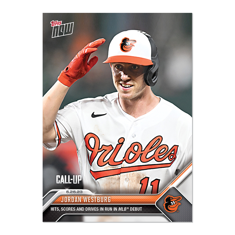 Jordan Westburg - 2023 MLB Topps NOW® Card 500 - PR: 2239
