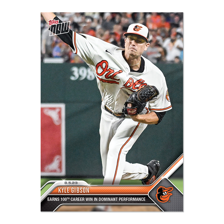 Kyle Gibson - 2023 MLB Topps NOW® Card 659 - PR: 459