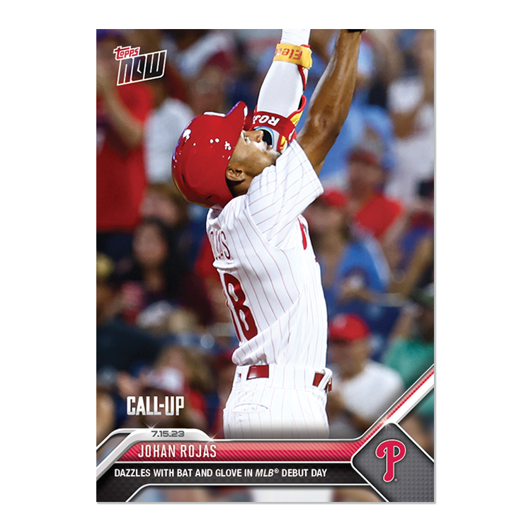 Johan Rojas - 2023 MLB Topps NOW® Card 573 - PR: 1293
