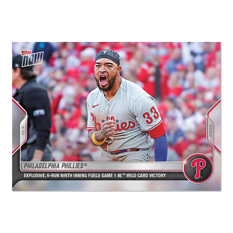 Philadelphia Phillies - 2022 MLB Topps NOW® Card 1038 - PR: 409