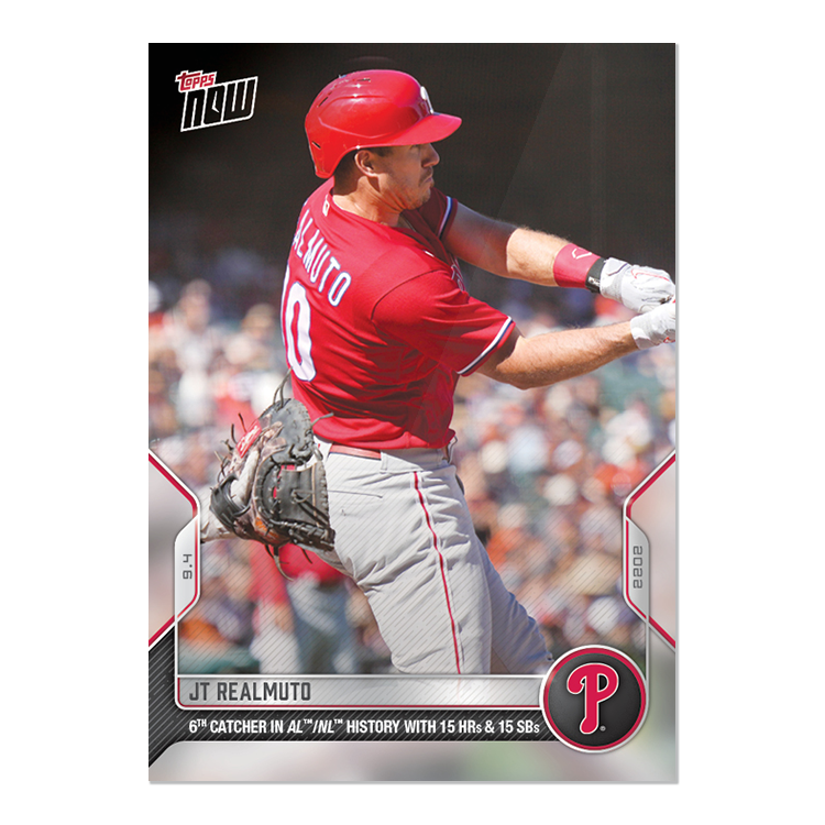JT Realmuto - 2022 MLB Topps NOW® Card 840 - PR: 264