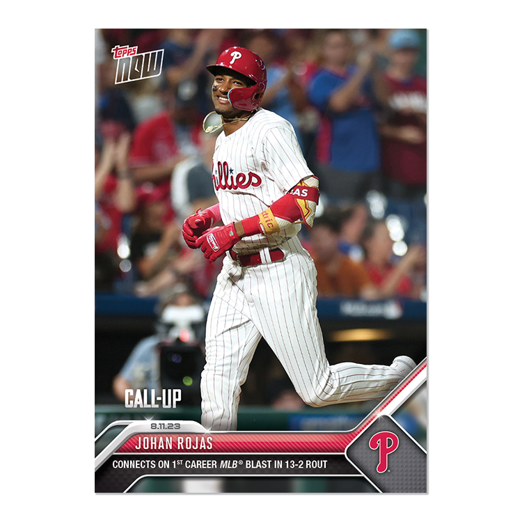 Johan Rojas - 2023 MLB Topps NOW® Card 691 - PR: 667