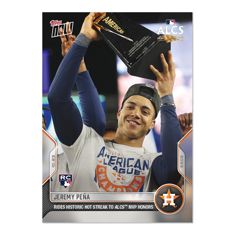 Jeremy Peña - 2022 MLB Topps NOW® Card 1132 - PR: 2564