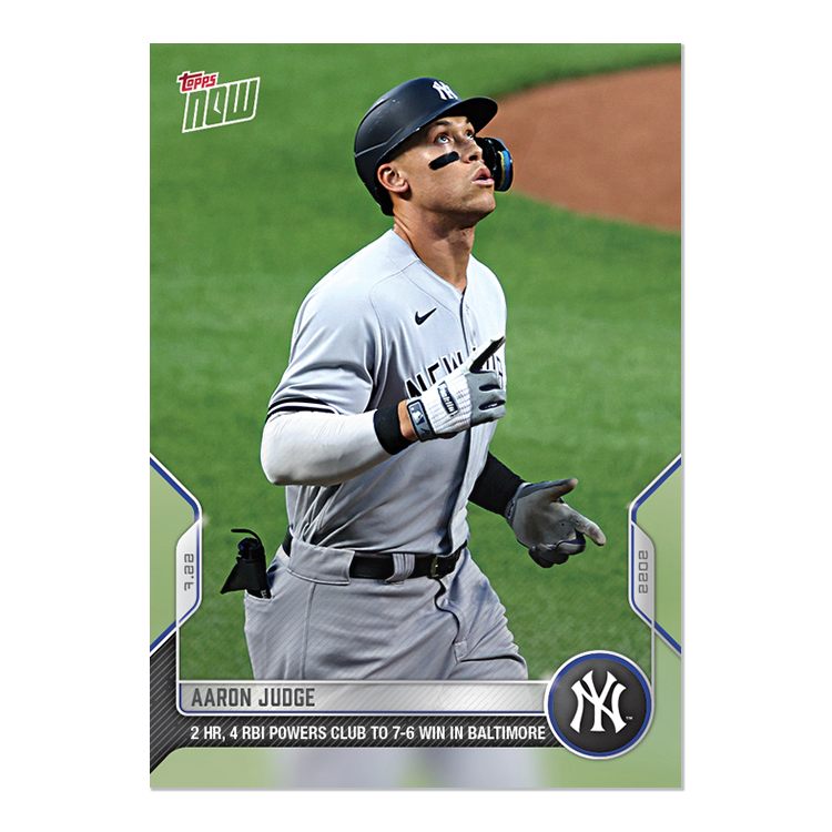 Aaron Judge - 2022 MLB Topps NOW® Card 579 - PR: 688
