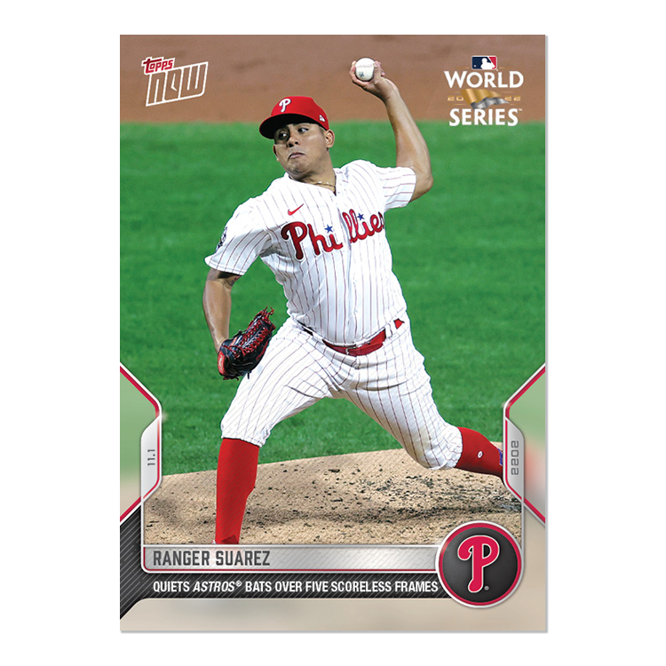 Ranger Suarez - 2022 MLB Topps NOW® Card 1144 - PR: 1441