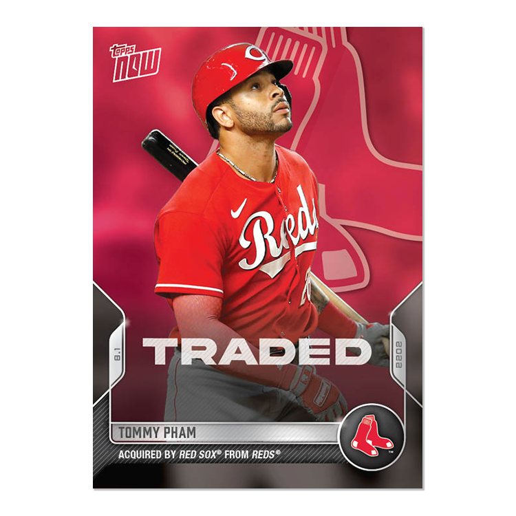 Tommy Pham - 2022 MLB Topps NOW® Card 628 - PR: 255