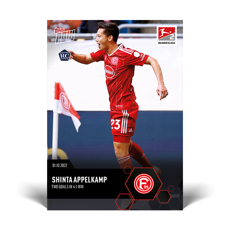 Two goals in 4:1 win - Bundesliga Topps NOW® Card #49 - PR: 472