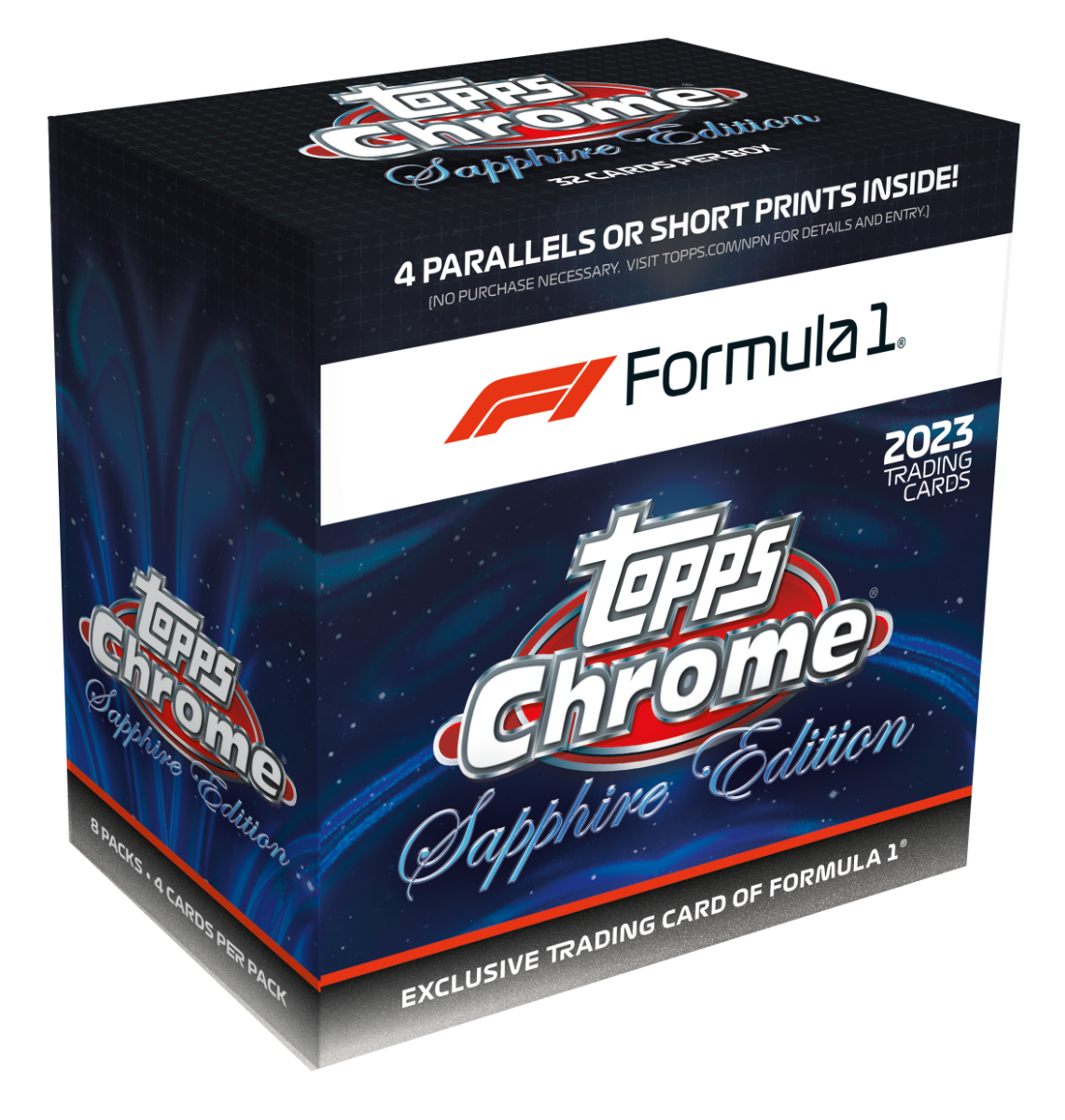 2023 Topps Formula 1 Chrome® Sapphire Edition - Sealed Case