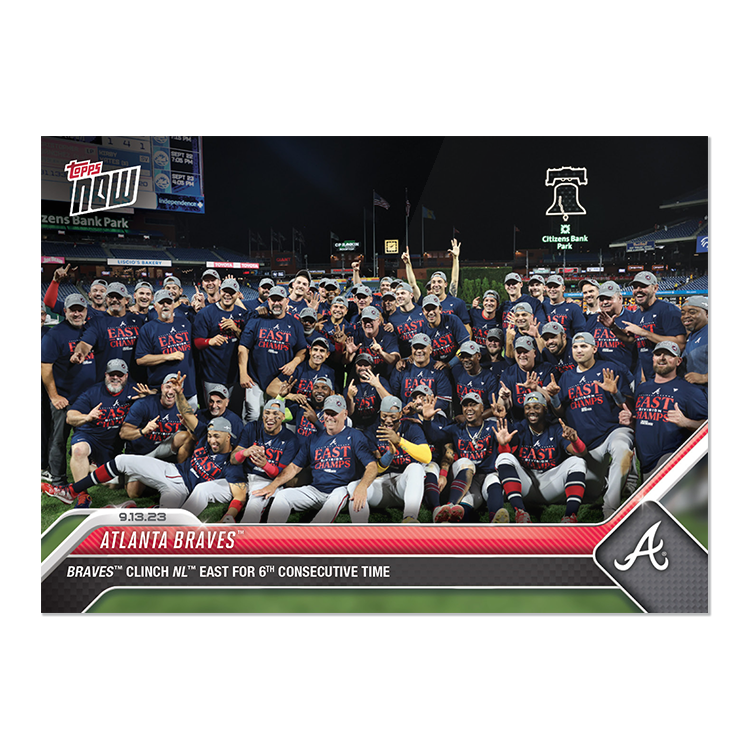 Atlanta Braves - 2023 MLB Topps NOW® Card 867 - PR: 1154