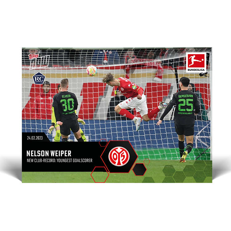 6 Card Bundle - Bundesliga Topps NOW® #142-147