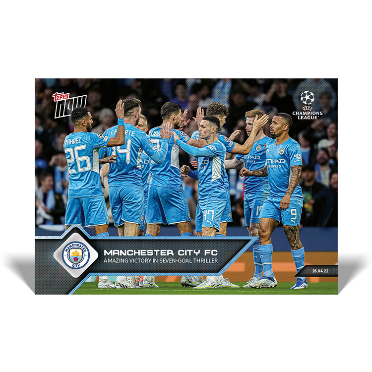 Amazing victory in seven-goal thriller - UCL Topps NOW® Card #148 - PR: 293