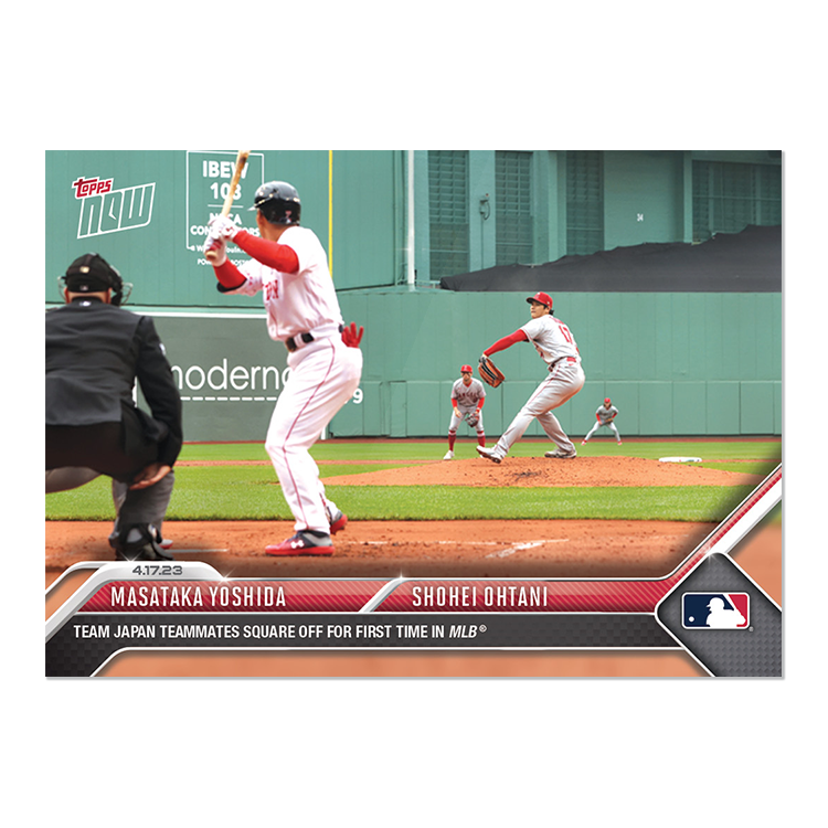 Shohei Ohtani/Masataka Yoshida - 2023 MLB Topps NOW® Card 140 - PR: 4030