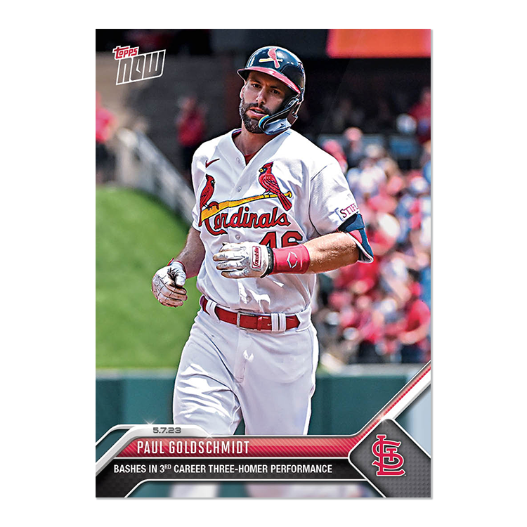 Paul Goldschmidt - 2023 MLB Topps NOW® Card 249 - PR: 464