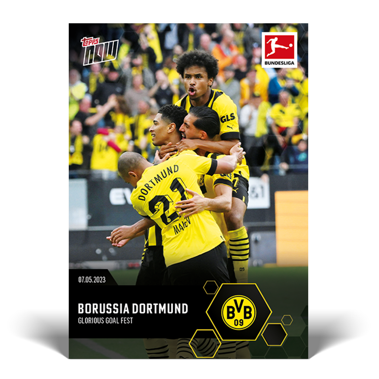 Glorious goal fest - Bundesliga Topps NOW® Card #198 - PR: 164
