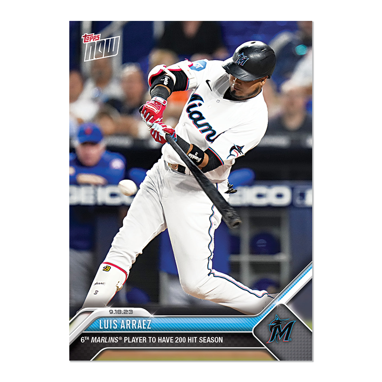 Luis Arraez - 2023 MLB Topps NOW® Card 888 - PR: 308