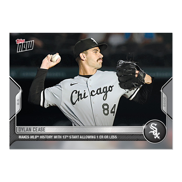 Dylan Cease - 2022 MLB Topps NOW® Card 661 - PR: 548