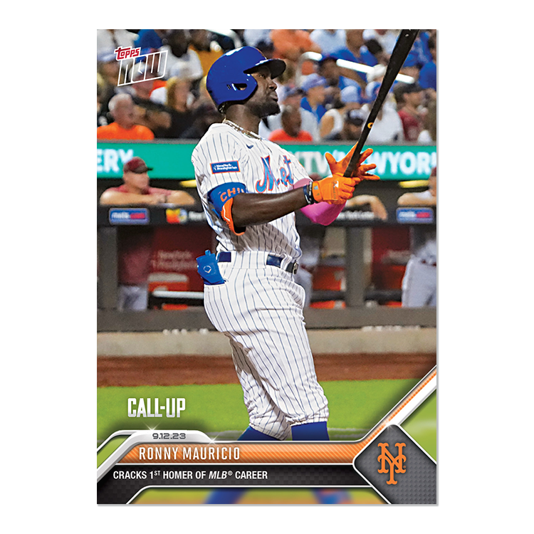 Ronny Mauricio - 2023 MLB Topps NOW® Card 858 - PR: 1741