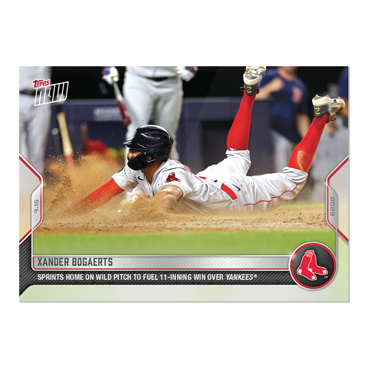 Xander Bogaerts - 2022 MLB Topps NOW® Card 534 - PR: 274
