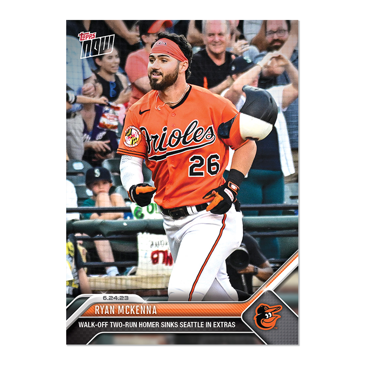 Ryan McKenna - 2023 MLB Topps NOW® Card 489 - PR: 345
