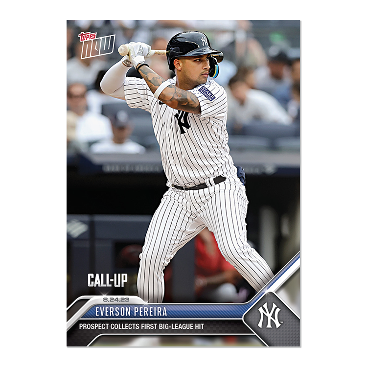 Everson Pereira - 2023 MLB Topps NOW® Card 756 - PR: 1146