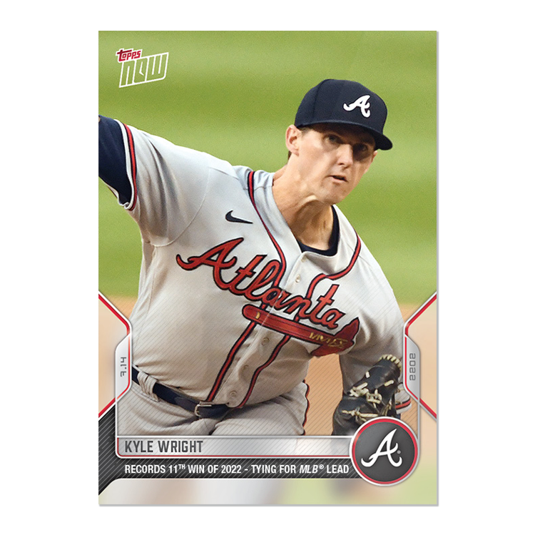 Kyle Wright - 2022 MLB Topps NOW® Card 528 - PR: 254