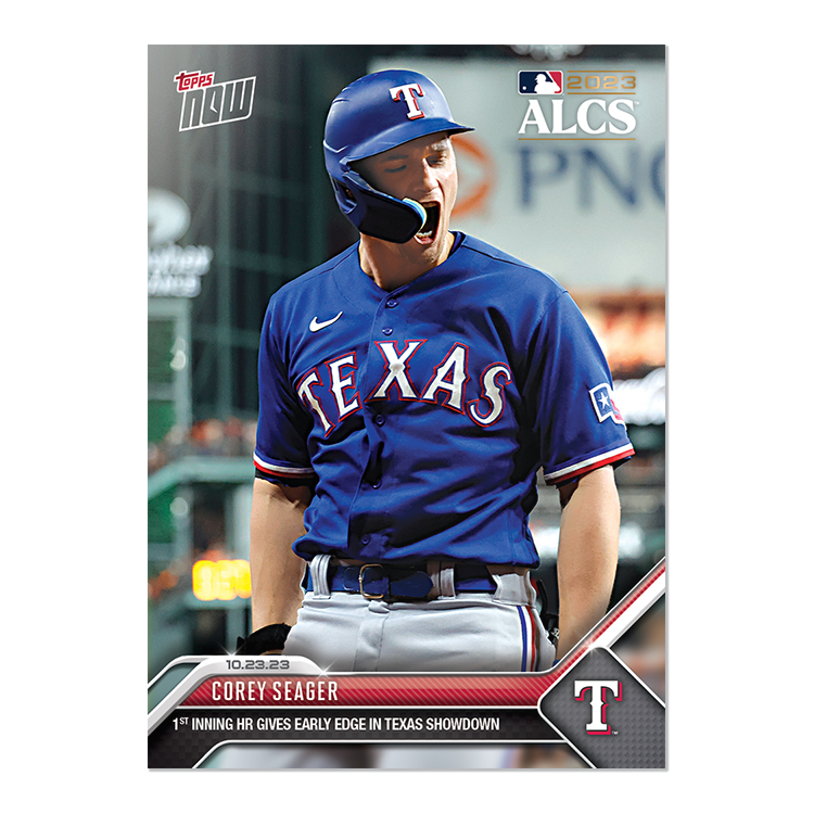 Corey Seager - 2023 MLB Topps NOW® Card 1036 - PR: 828