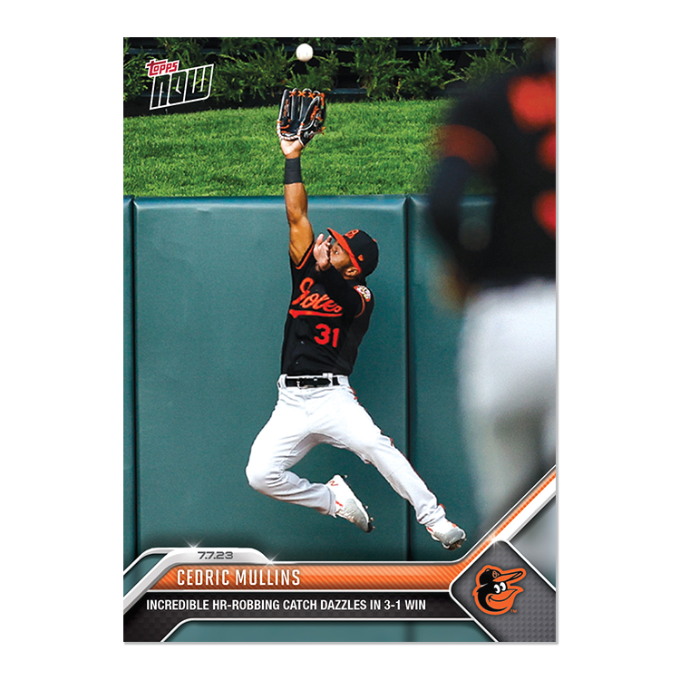 Cedric Mullins - 2023 MLB Topps NOW® Card 537 - PR: 709