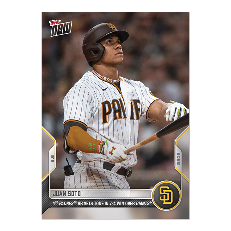 Juan Soto - 2022 MLB Topps NOW® Card 679 - PR: 1115