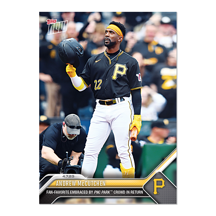 Andrew McCutchen - 2023 MLB Topps NOW® Card 69 - PR: 619