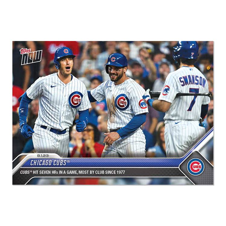 Chicago Cubs - 2023 MLB Topps NOW® Card 642 - PR: 736