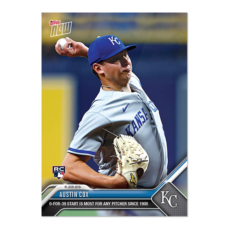 Austin Cox - 2023 MLB Topps NOW® Card 480 - PR: 546