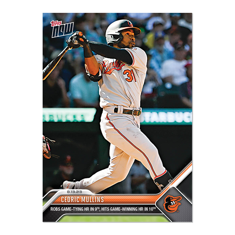 Cedric Mullins - 2023 MLB Topps NOW® Card 706 - PR: 886