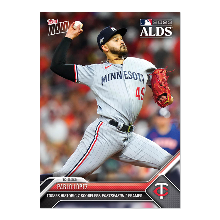 Pablo López - 2023 MLB Topps NOW® Card 980 - PR: 923