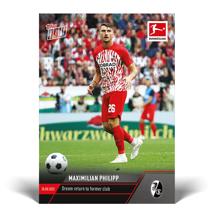 Dream return to former club - Bundesliga Topps NOW® Card #15 - PR: 100