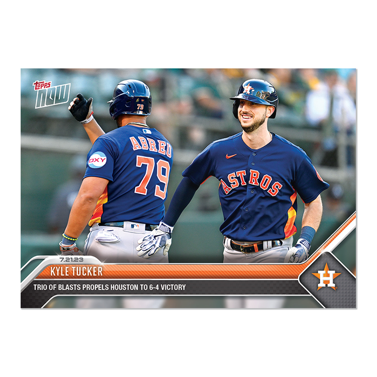 Kyle Tucker - 2023 MLB Topps NOW® Card 599 - PR: 533