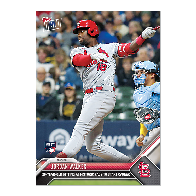 Jordan Walker - 2023 MLB Topps NOW® Card 72 - PR: 2646