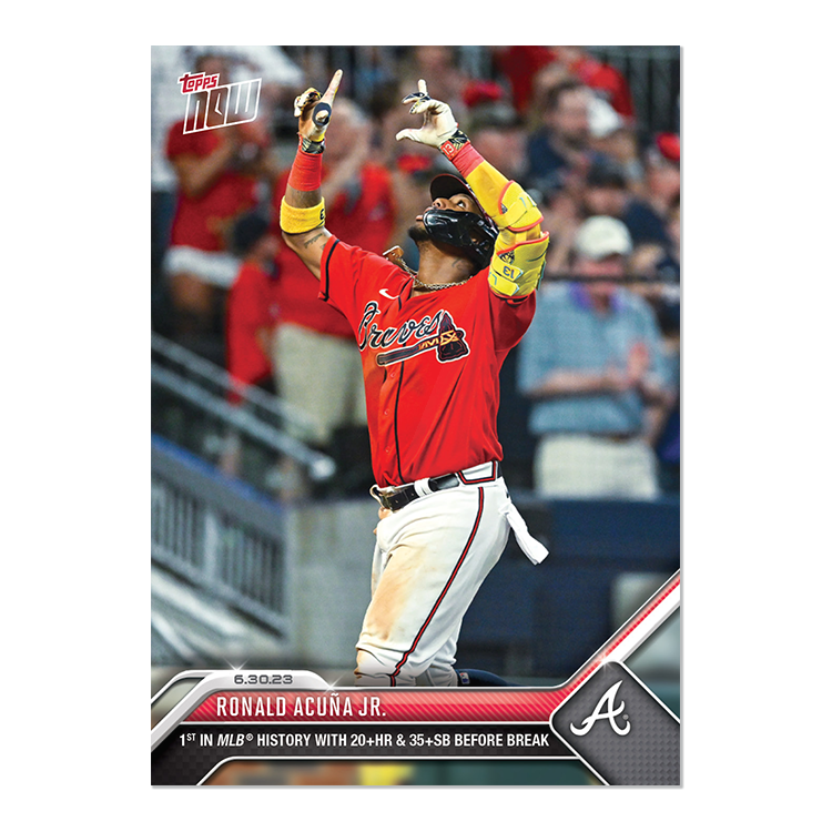 Ronald Acuña Jr. - 2023 MLB Topps NOW® Card 515 - PR: 2028