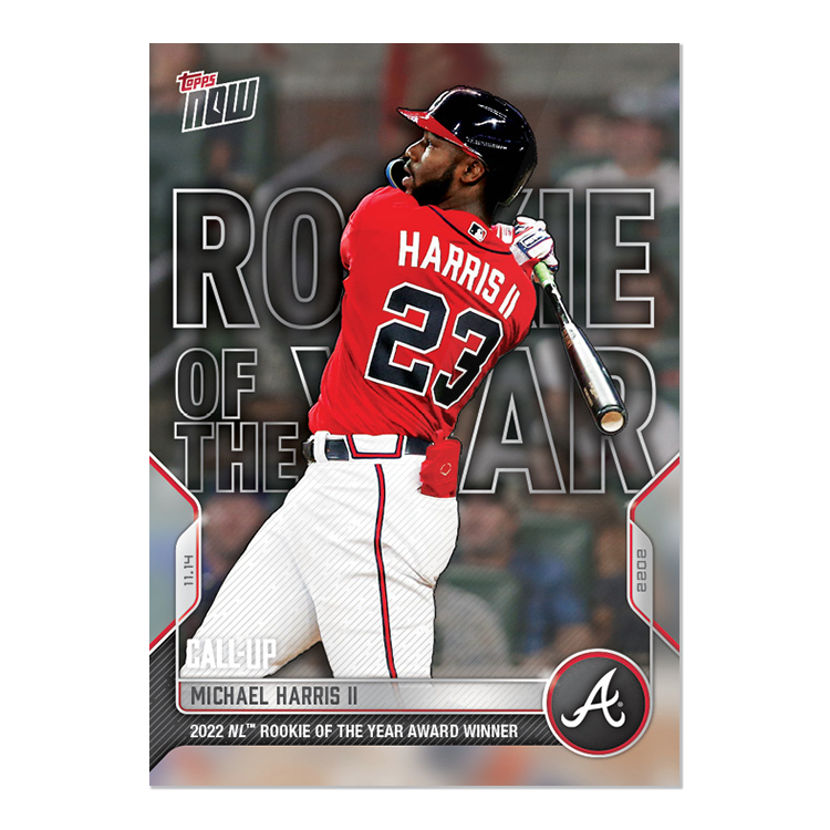 Michael Harris II - 2022 MLB Topps NOW® Card OS35 - PR: 4898