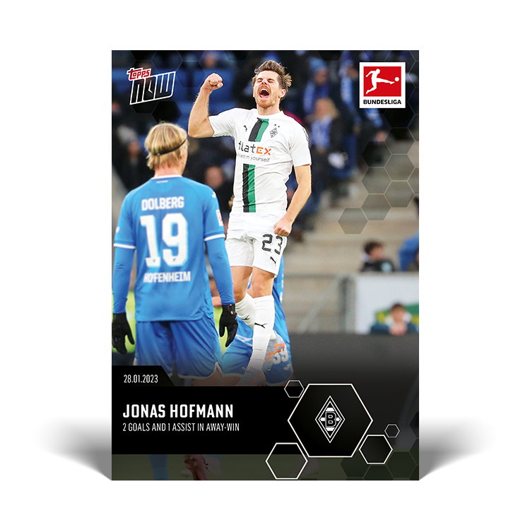 2 Goals and 1 assist in away-win - Bundesliga Topps NOW® Card #119 - PR: 62
